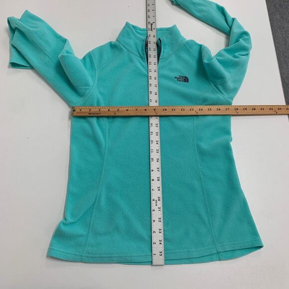 The North Face Jacket Womens M Medium Candy Fleece Knit Quarter Zip Mock *READ - Picture 9 of 12